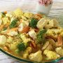 Vegetais ao Curry